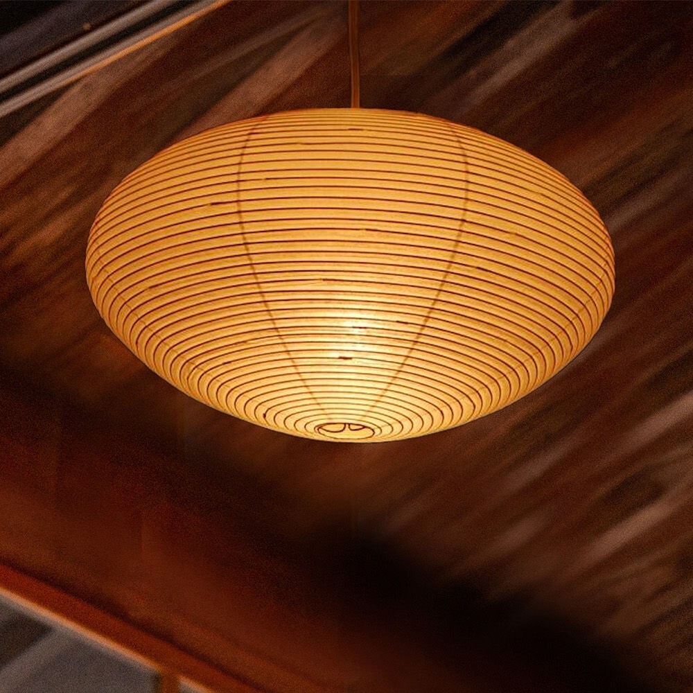Isamu Noguchi Akari 26A Pendant lamp Washi Japanese Light Shade frame Authentic