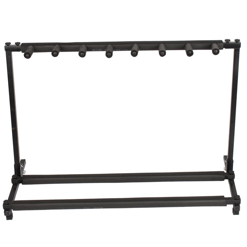 7 Triple Folding Multiple Guitar Bass Holder Rack Stand