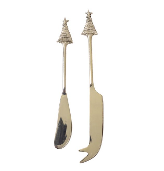 2 Pcs Mary Square Home Dip Spoon Set, NEW