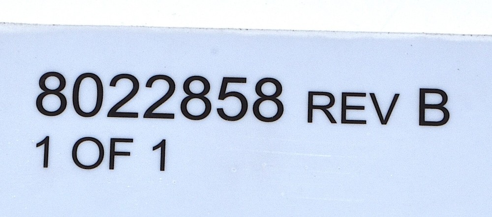 BowFlex SelectTech 2080 Hardware Card *New* 8022858, Rev. B