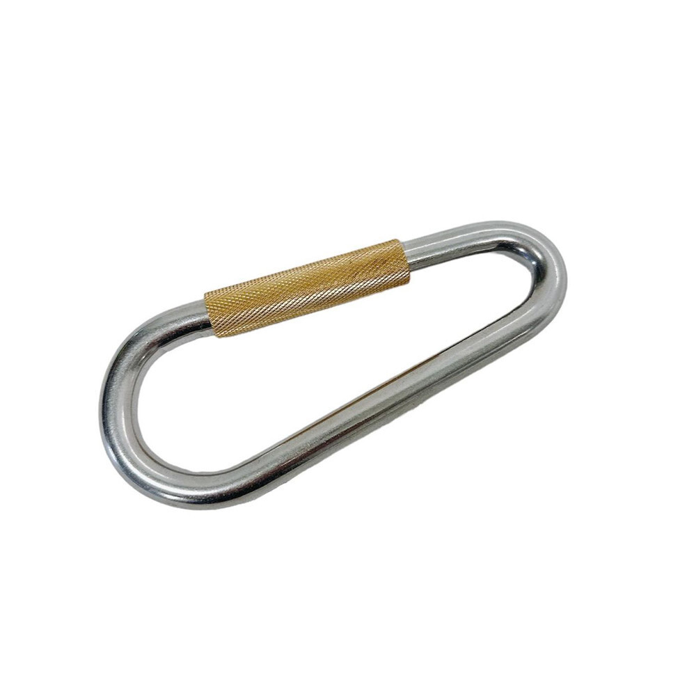 3/8" T304 Stainless Steel Quick Link Spring Loaded Lock,Copper Spring Gate 4 PCS