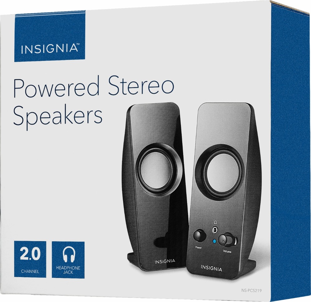 Insignia- Speakers - Black