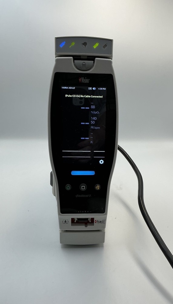 Masimo Radical 7 Rainbow Pulse Oximeter CB850246