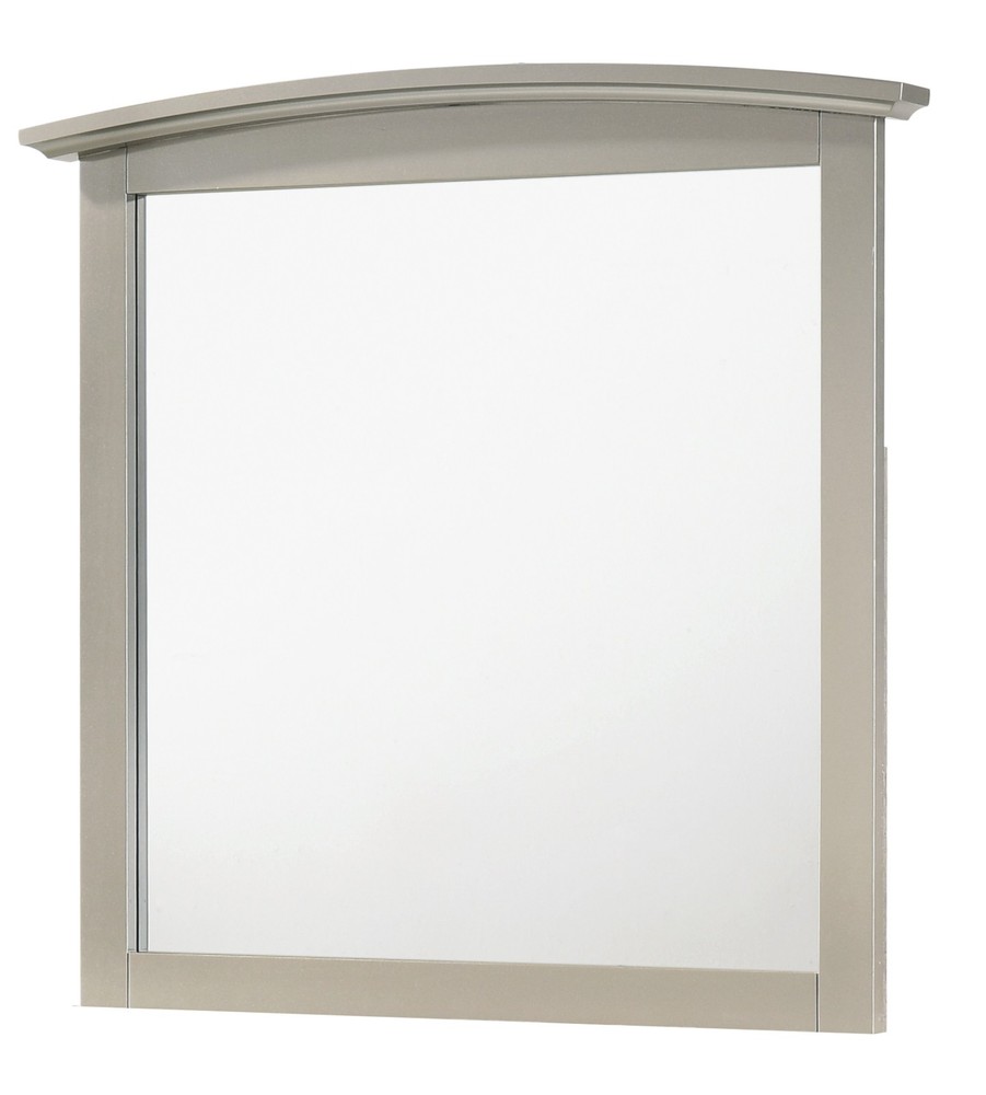 Elegant Silver Champagne Wall Mirror