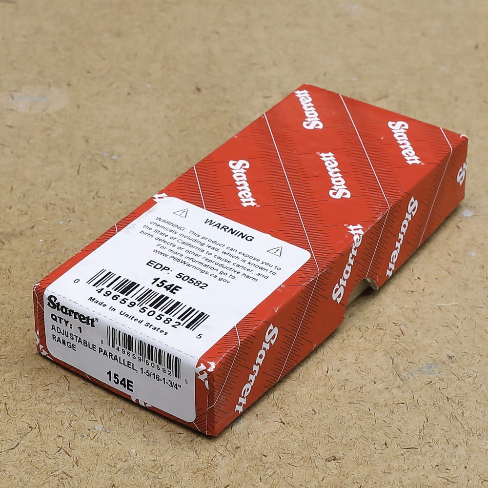 Starrett 154E Adjustable Parallel