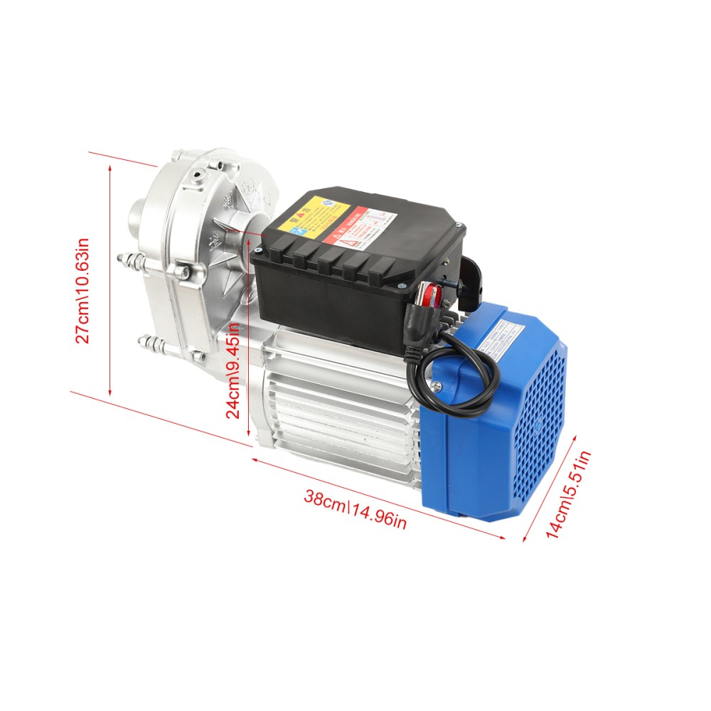 4500W Electric Cement Mixer Motor AC Geared Motor AC 110V Mixer Motor