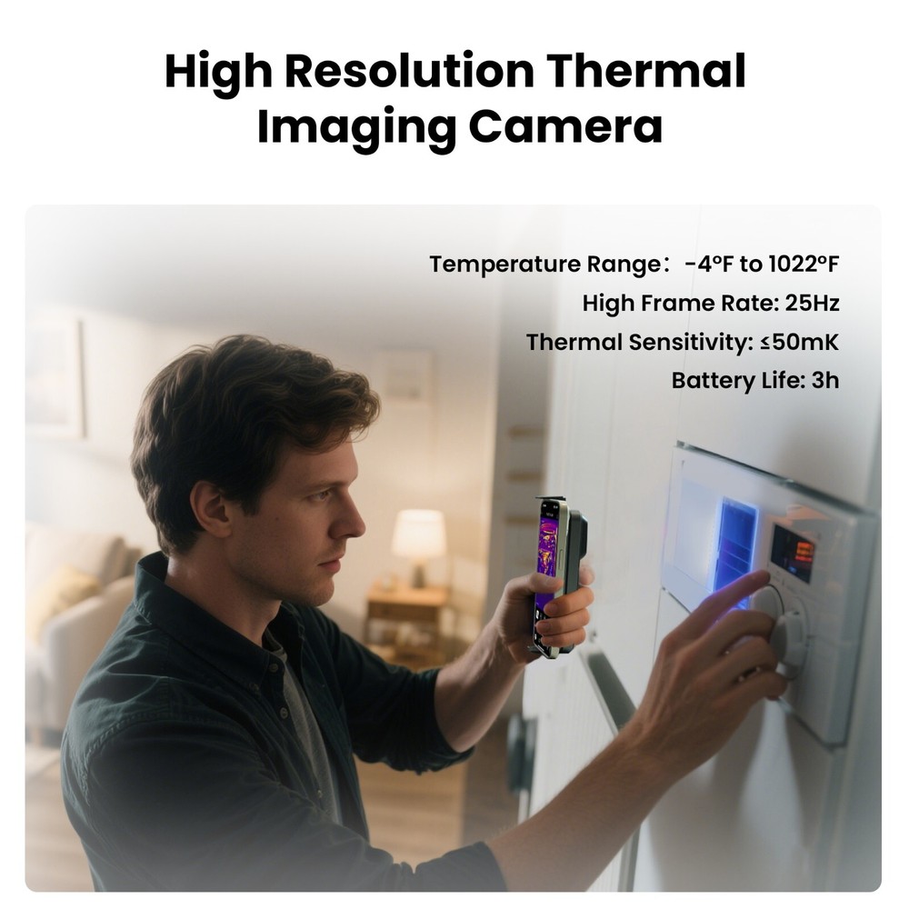 256x192 IR Resolution Imager Camera Wireless Thermal Imaging Camera Handheld