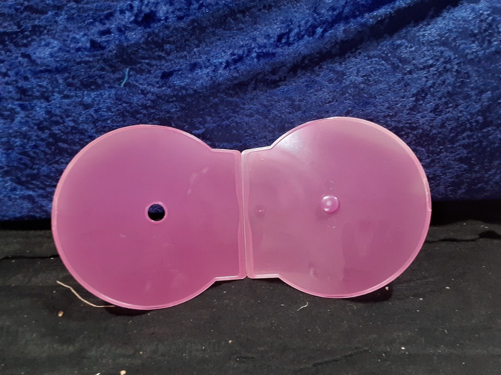10 New Magenta Clamshell C Shell CD Cases