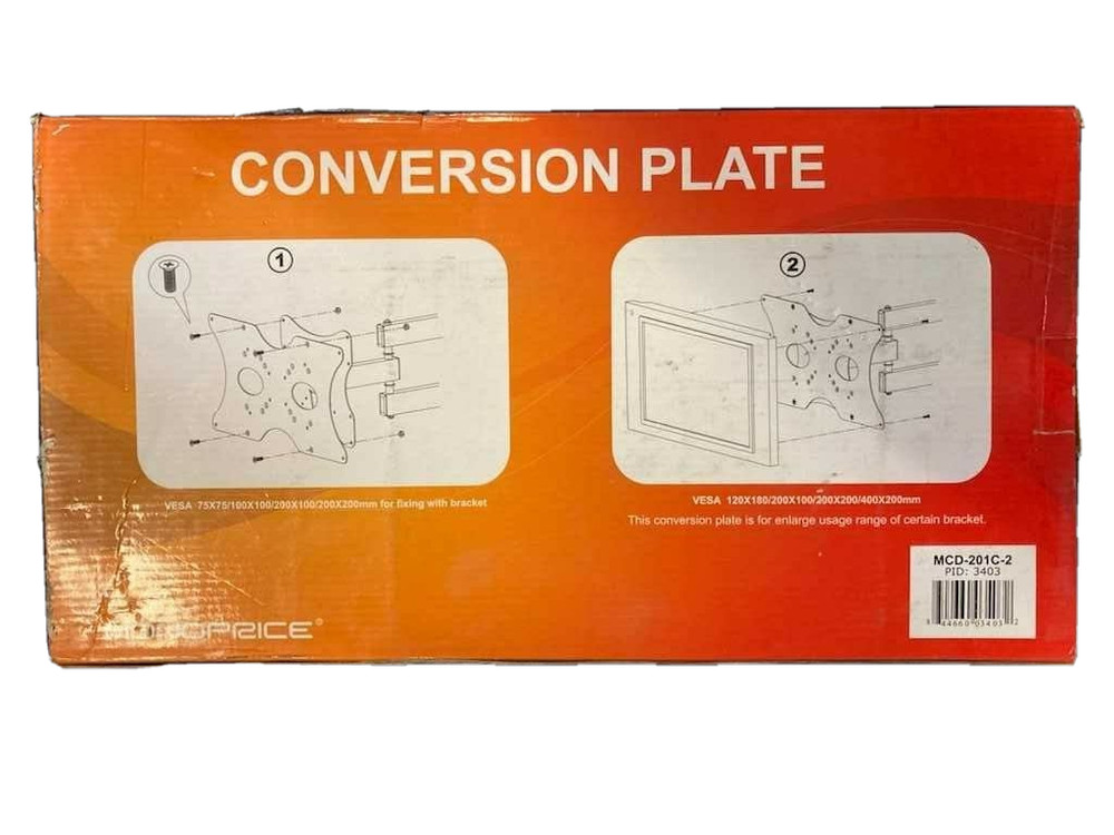 Monoprice Conversion Plate MCD-201C-2 TV Mount