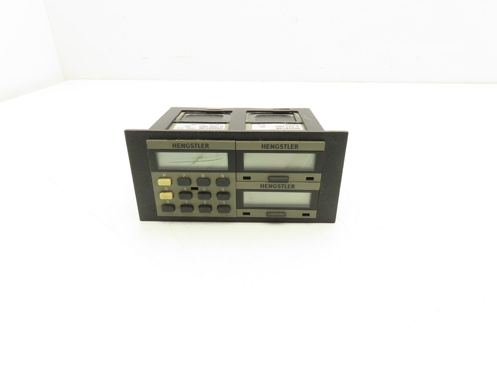 Hengstler 0702020 Counter Display with 2x Counters Display Defect See Pics