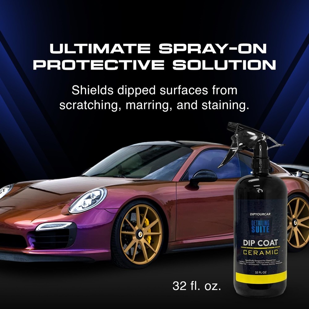 DipYourCar Dip Coat Ceramic Protective Spray – Advanced Ceramic Coating fo