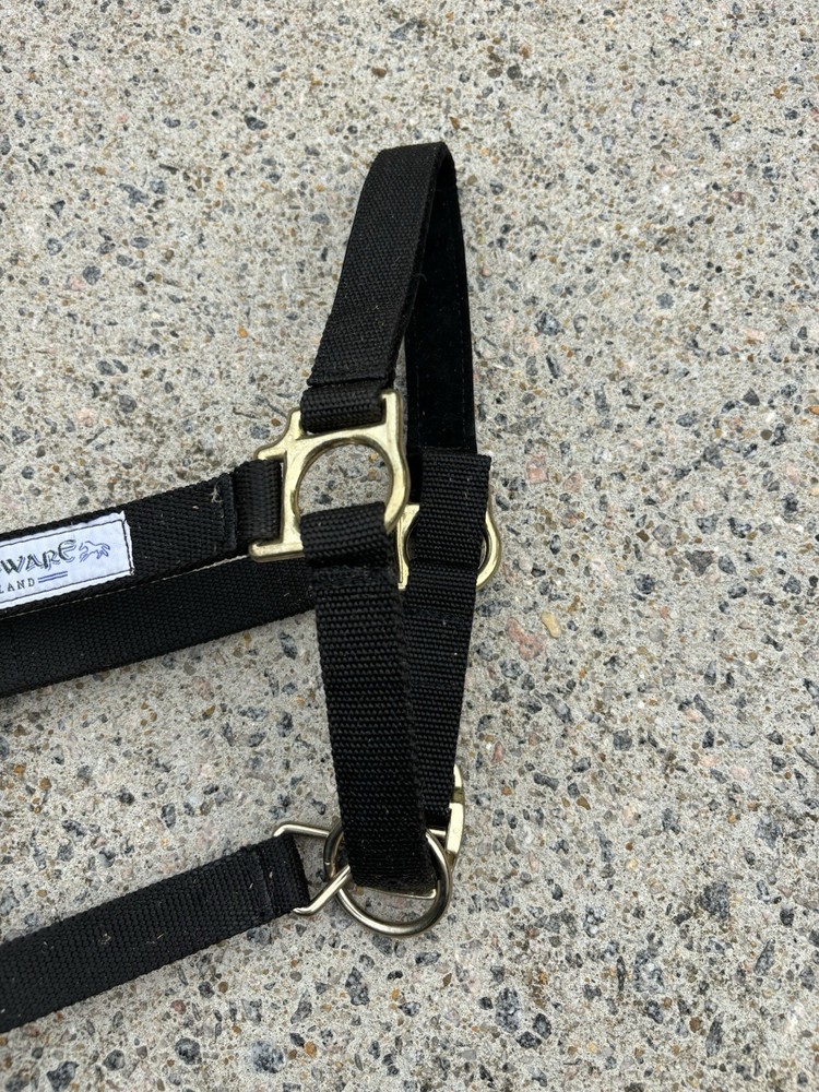 Horseware Nylon Black Full Size Halter