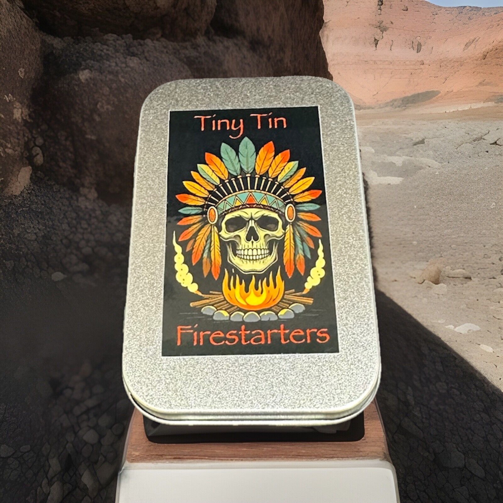 Fire Starting Kit Fire Discs Ferro Rod Magnesium Bug Out Bag Survival Fat Wood