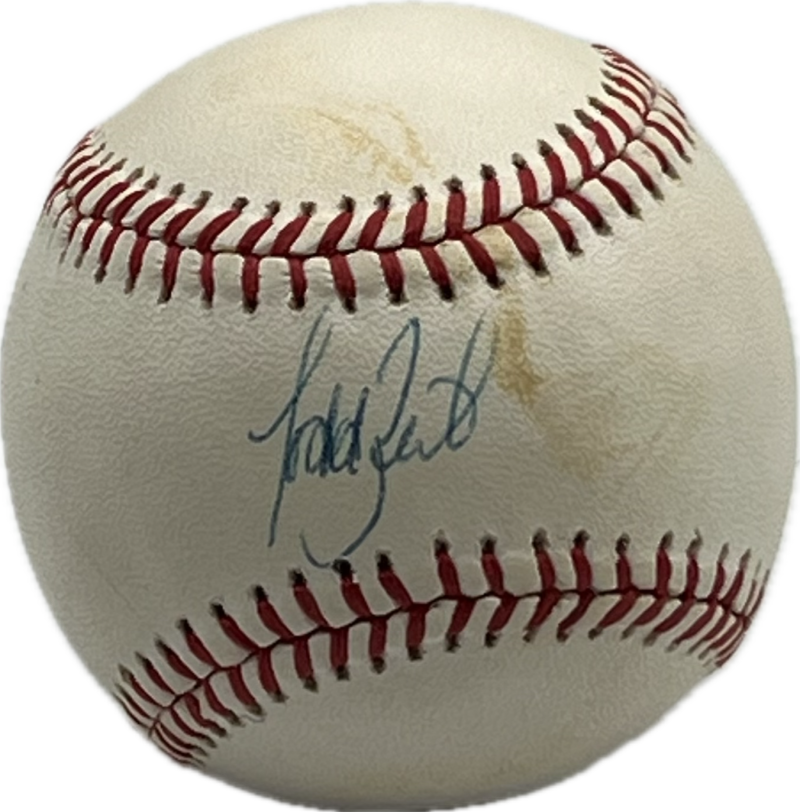 Todd Zeile Autograph Signed Dodgers Offical Major Leage Ball BAS Authentic