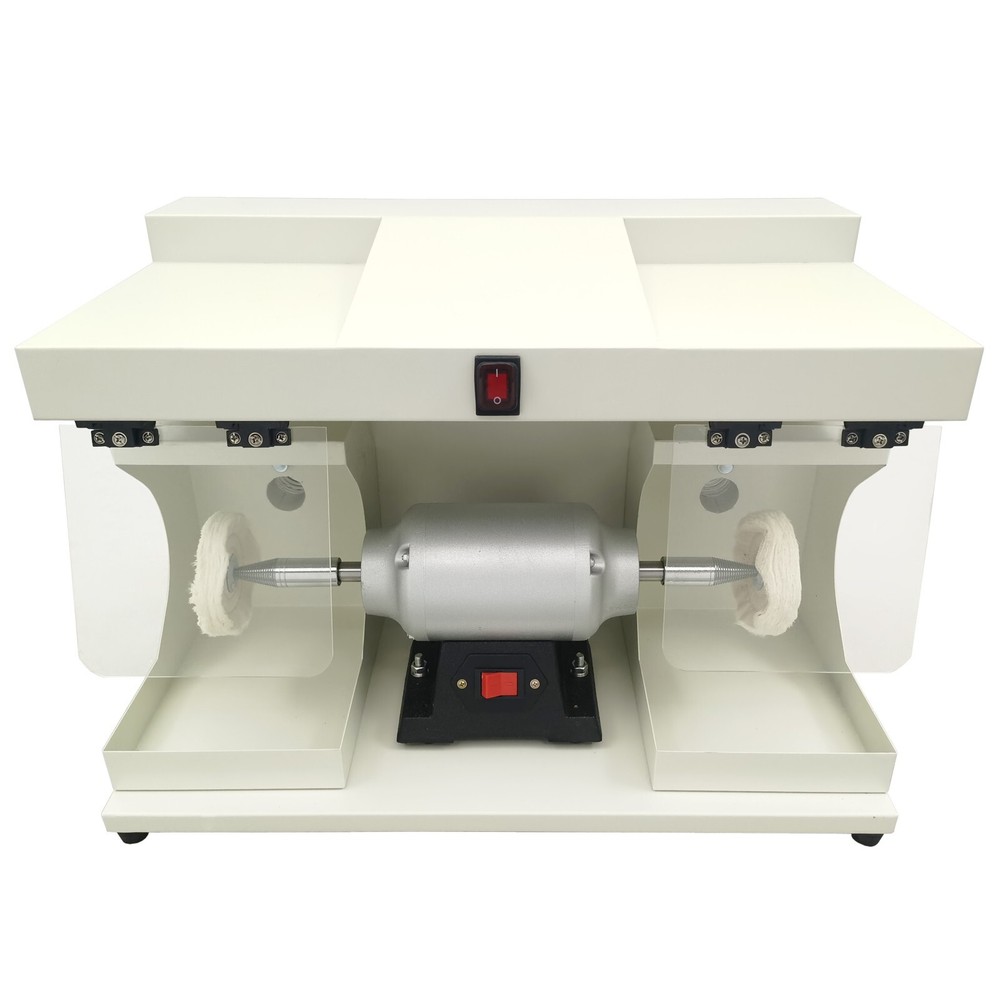 110V Desktop Two-position Polishing/Buffing/Glazing Machine Polishers