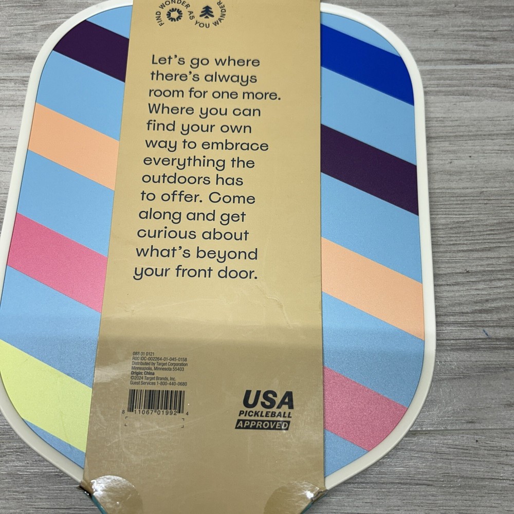 Carbon Stripe Pickleball Paddle - Embark