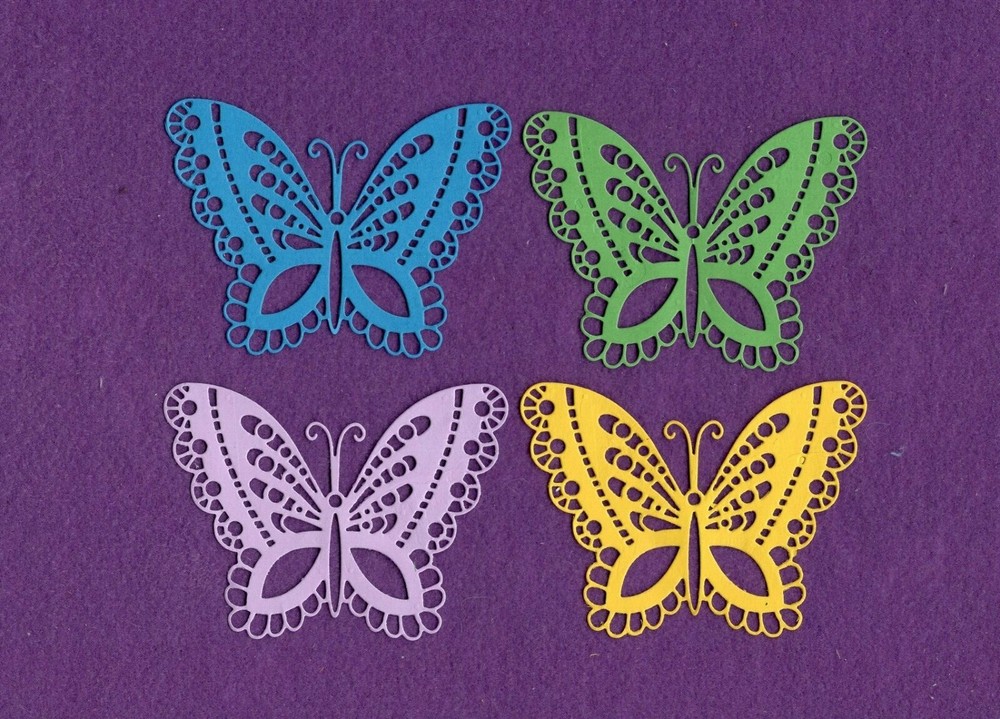 BUTTERFLY # 26 die cuts scrapbook cards