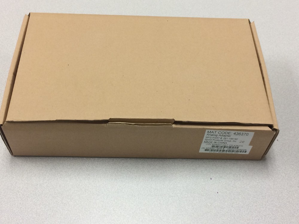 NEW Sprint Protege Analog adapter 436370