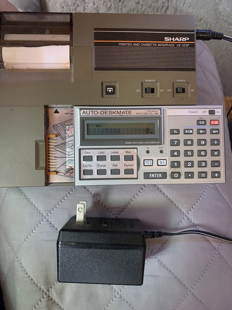 Sharp PC-1270 & Sharp CE-123P Printer Interface