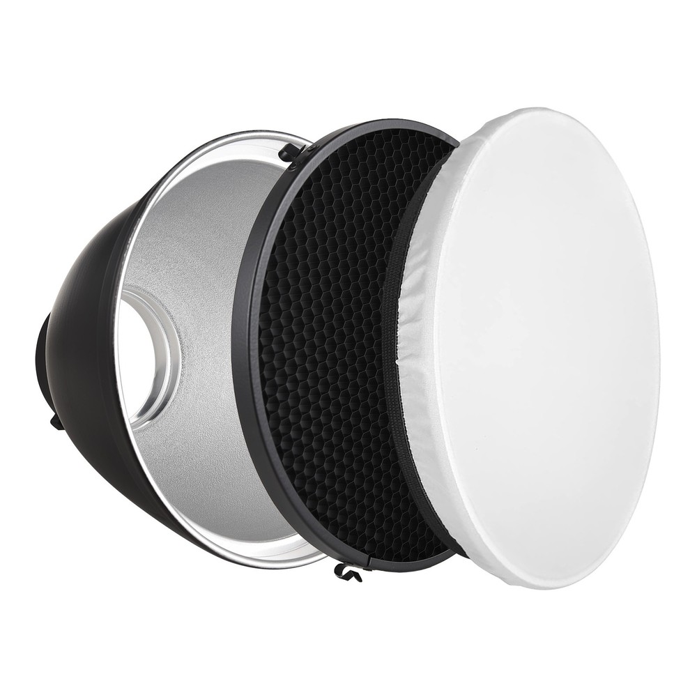 9 Inch Reflector Diffuser Mount Photography Lamp Shape Dish With