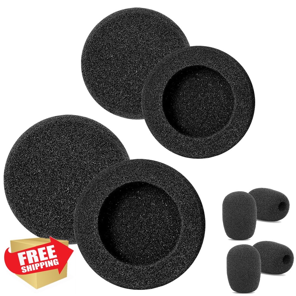 Ear Pads Replacement for VXI BlueParrott B250-XTS Headset 4 Pack