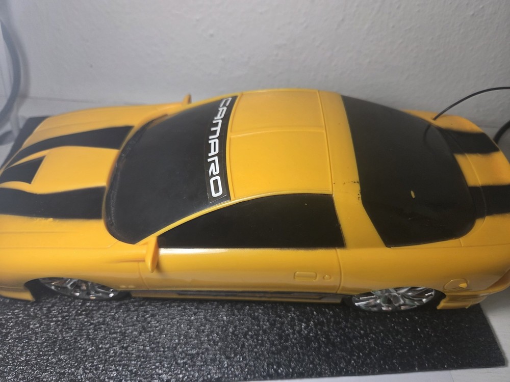 Yellow 2002 Chevy Camaro SS RC Car – 49 MHz- UNTESTED NO CONTROLLER