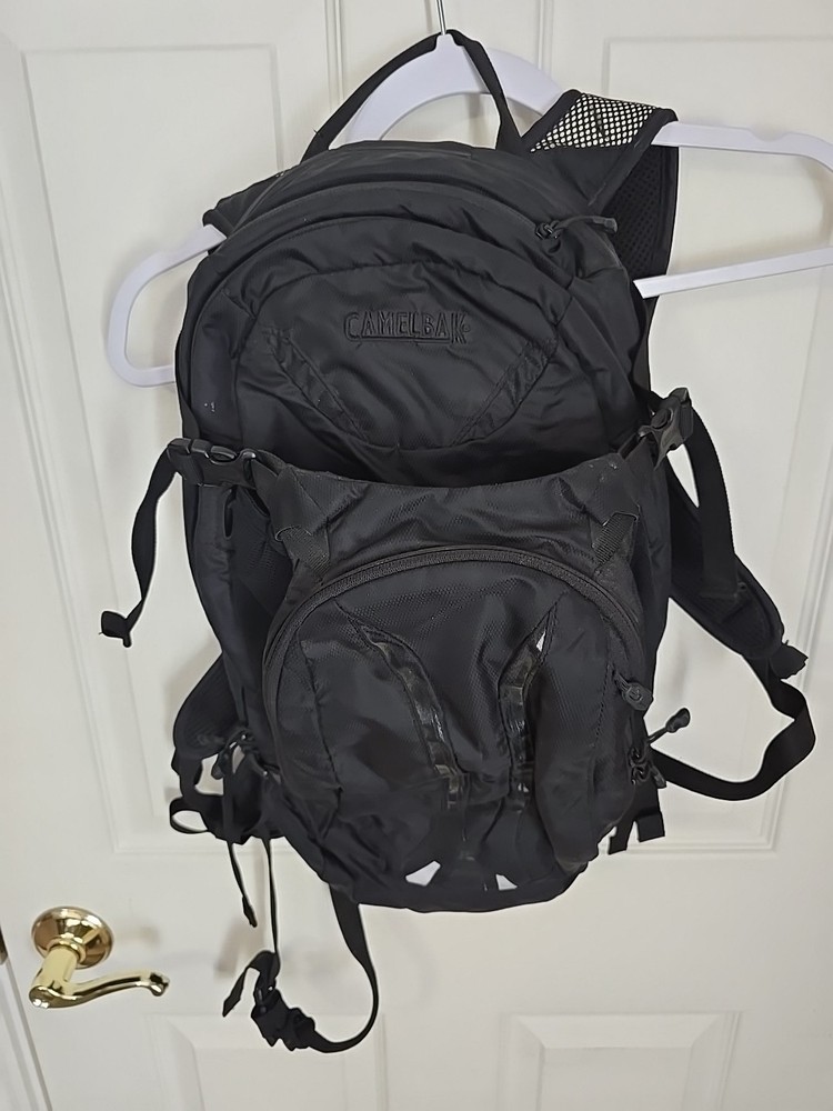 Camelbak Mule NV Backpack Black on Black.  All Working Zippers.  No Bladder