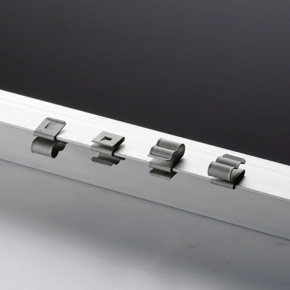 100pc CADDY ERICO SCSOL1A Solar Panel 2-Cable/Wire Managment Clips Snap Retainer