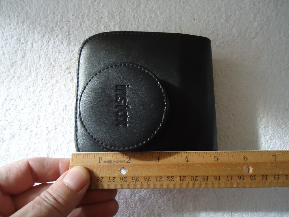 Instax Black Camera Case With Adjustable Cross Body Strap " Great Item "