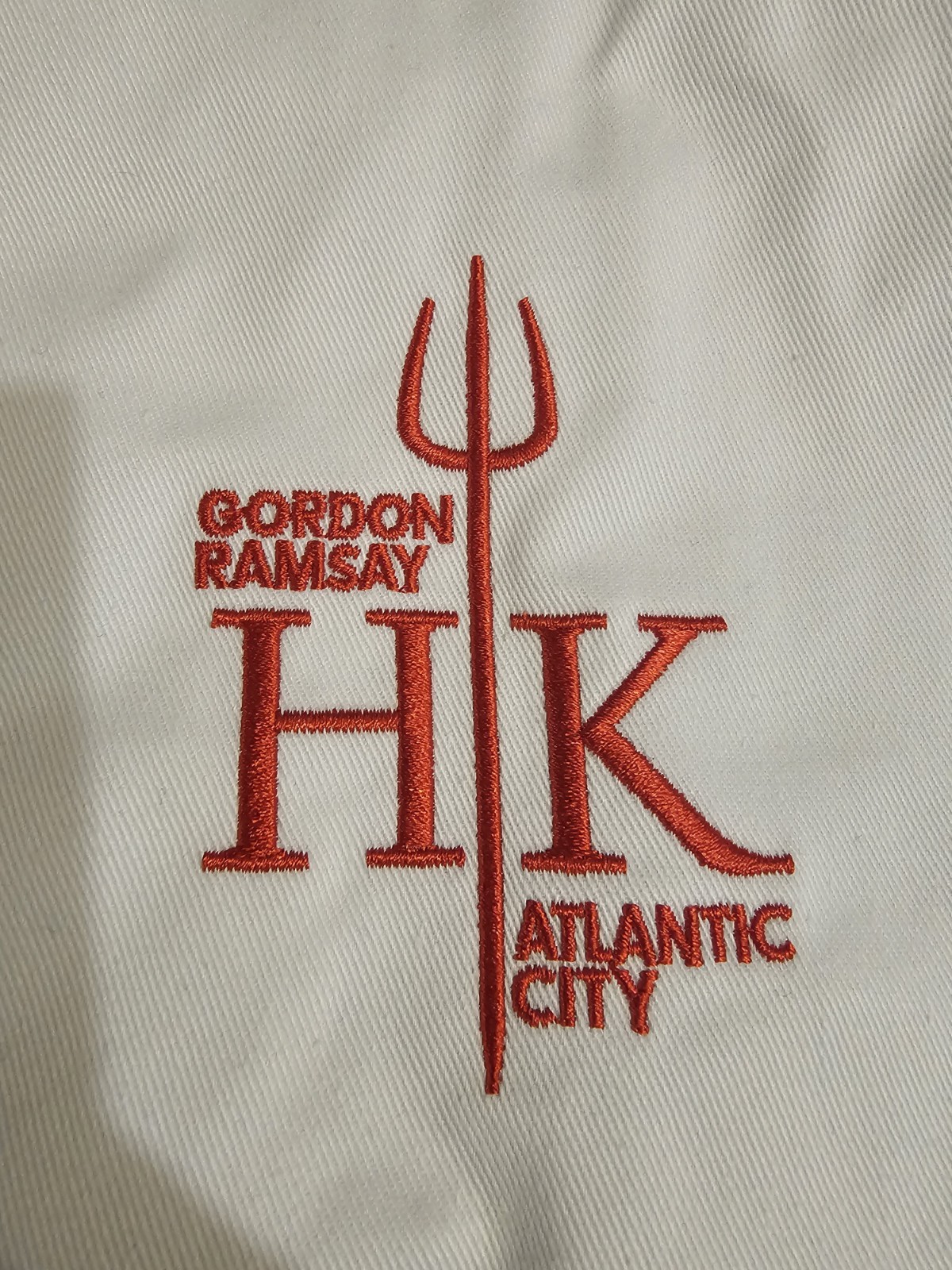Gordon Ramsay Hell's Kitchen Atlantic City Chef Jackets Medium
