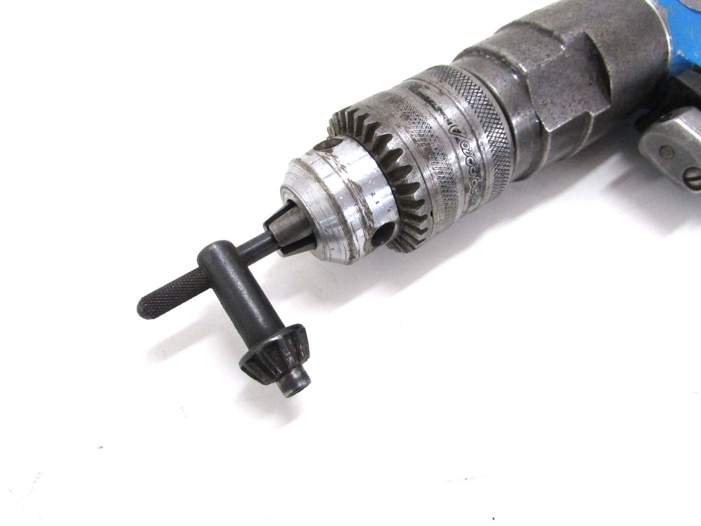 MASTER POWER TOOLS 3/8" AIR DRILL 1446, w/ CHUCK KEY