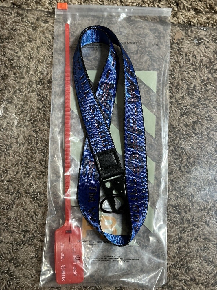 Off White Industrial Keychain Lanyard NEW Assorted Colors