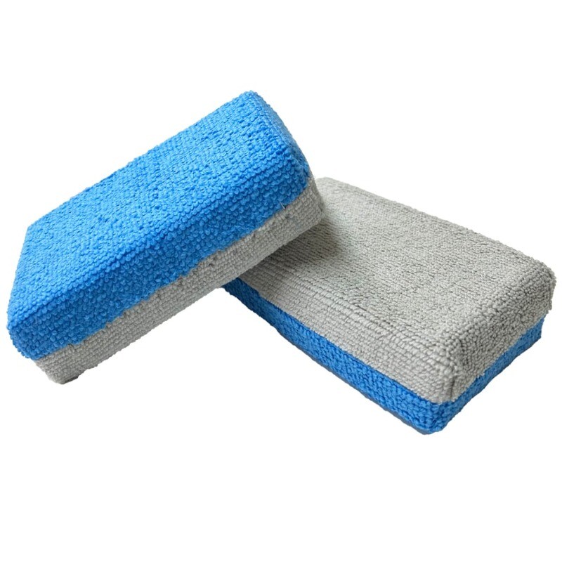 12-Pack Microfiber Ceramic Applicator Pads with Protective Repellent Lining