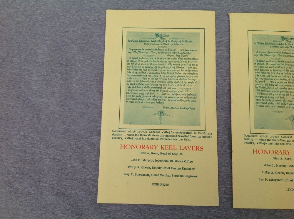 3 1965 Mare Island Navy Yard Programs