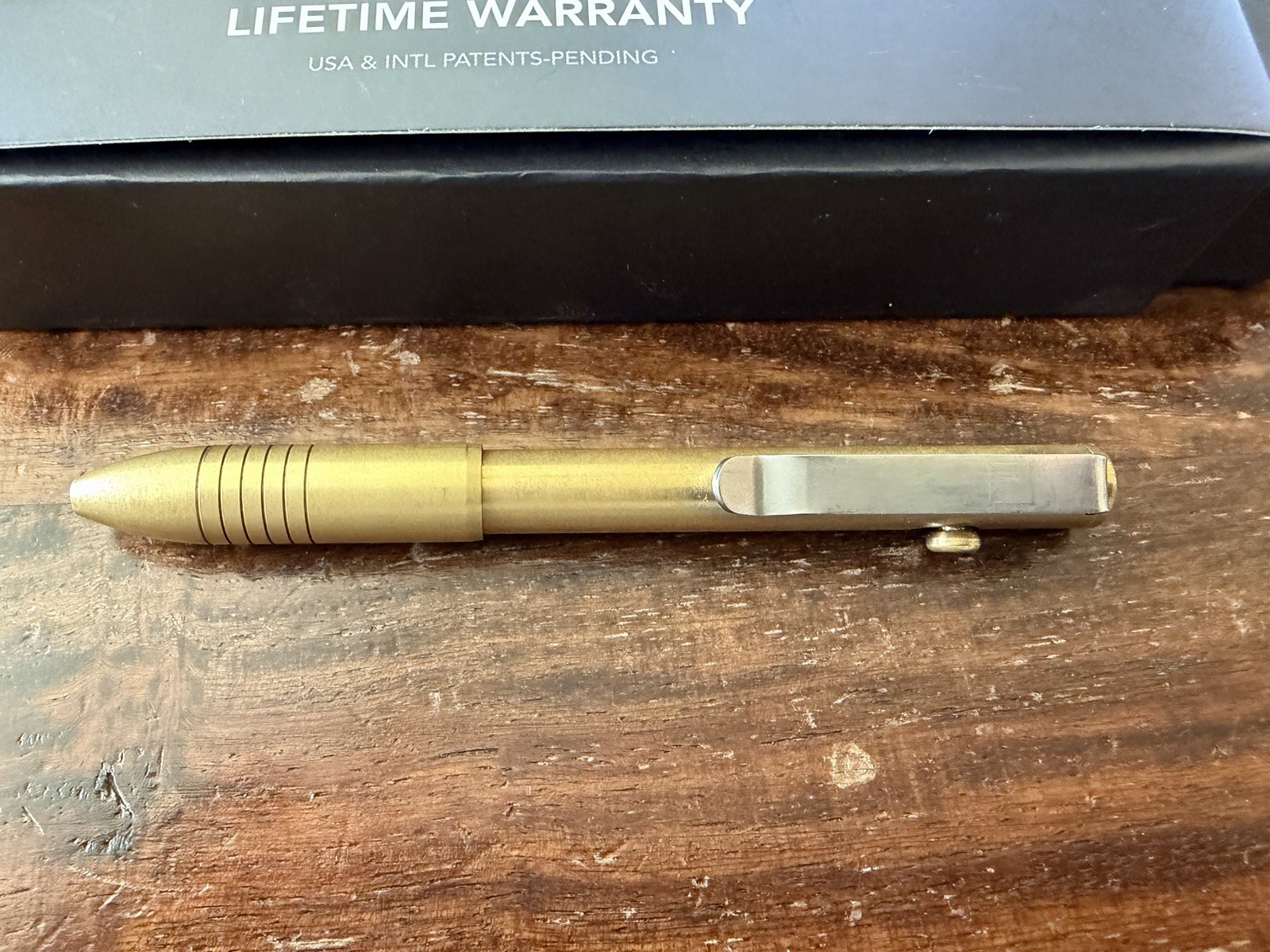 Big Idea Design Bolt Action Pen (Brass)