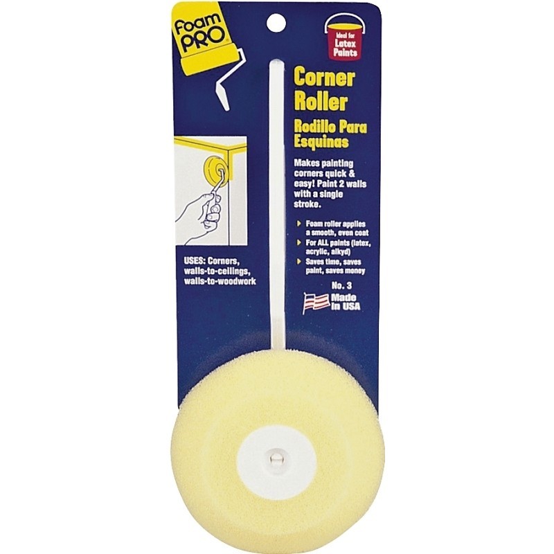 Foampro 3 Corner Roller, Foam Pad