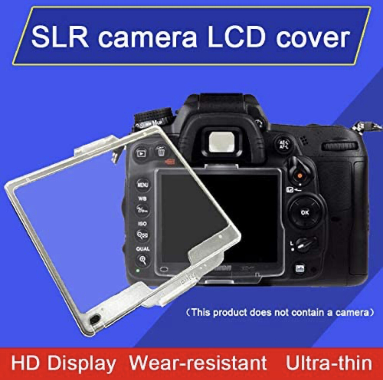 BM-9 Hard LCD Screen Protective Cover Protector (1pc) For Nikon D700 SLR Camera