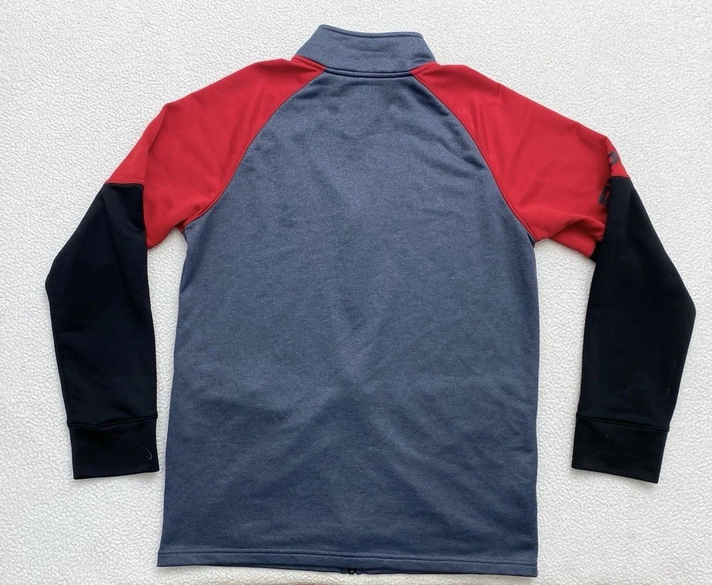 and1 Track Jacket Gym Workout Mens Medium Full Zip Front Pockets Polyester
