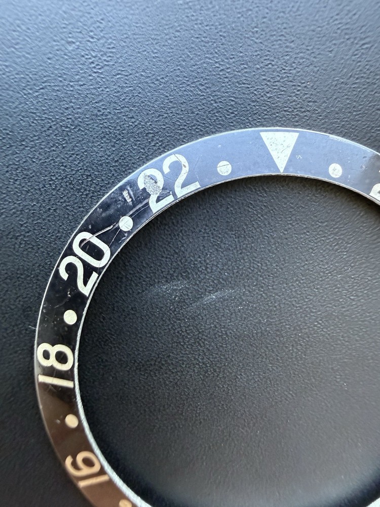 Rolex Faded GMT Master Watch 16710 Bezel Black Insert e11005