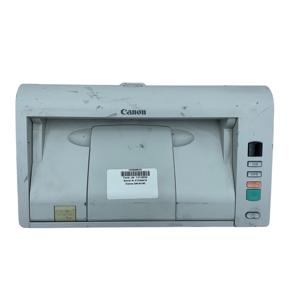 Canon M111121 ImageFormula DR-M140 Office Document Scanner - Untested - No AC