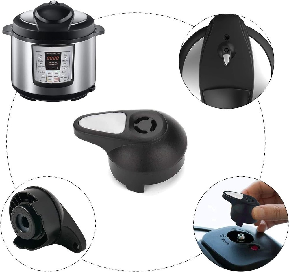 Durable Float Valve Replacement with Silicone Caps for Safe Instant Pot Cooking