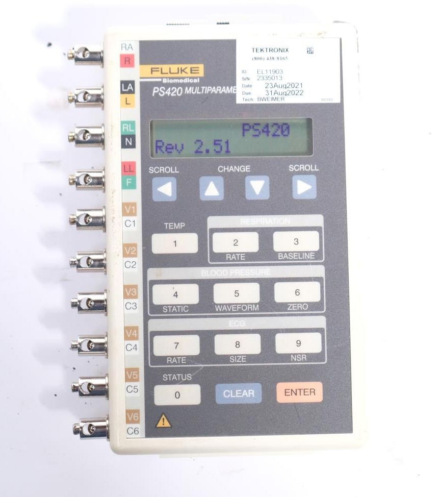 Fluke Biomedical PS420 Multiparameter Simulator