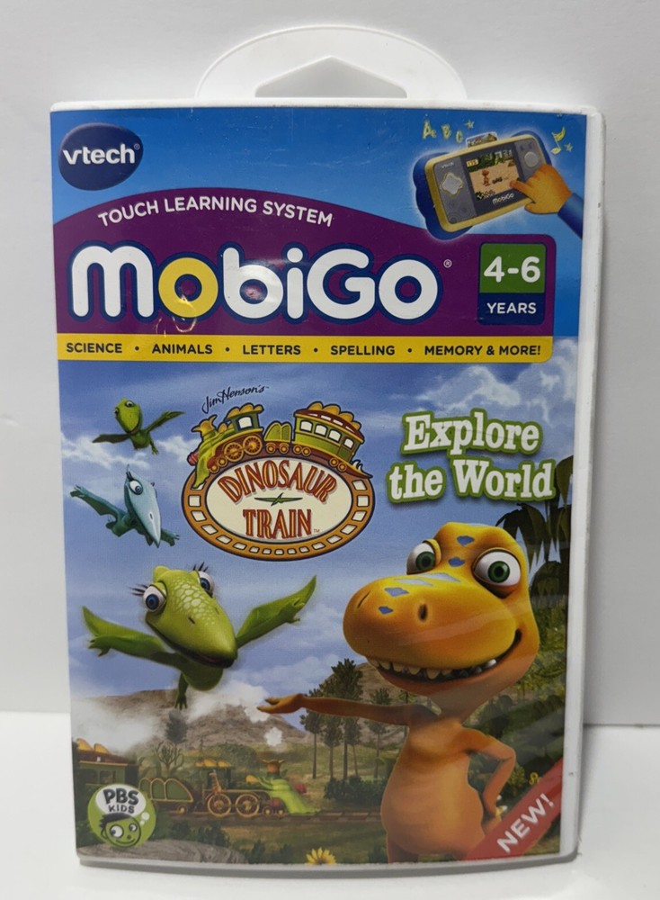 Vtech MobiGo Software Cartridge - Dinosaur Train- Explore The World BN5