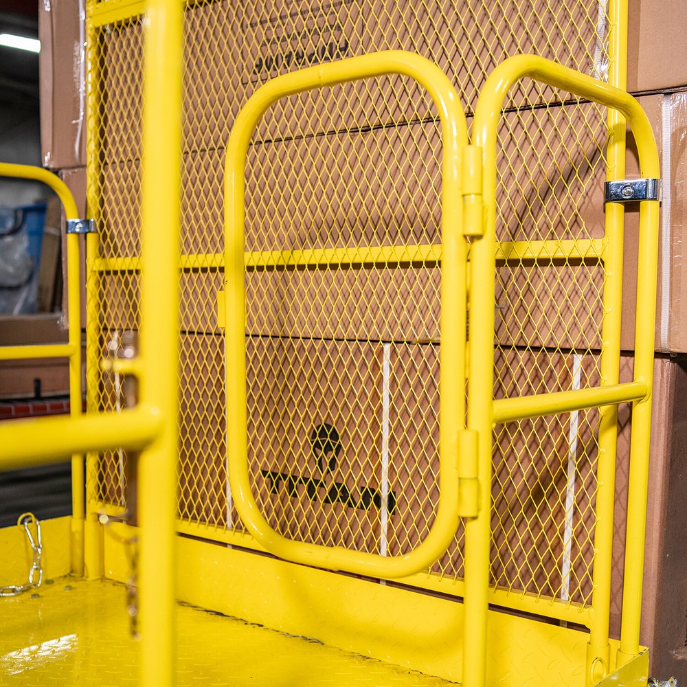 Titan Attachments 54-in Wide Mobile Easy Loading Work Platform