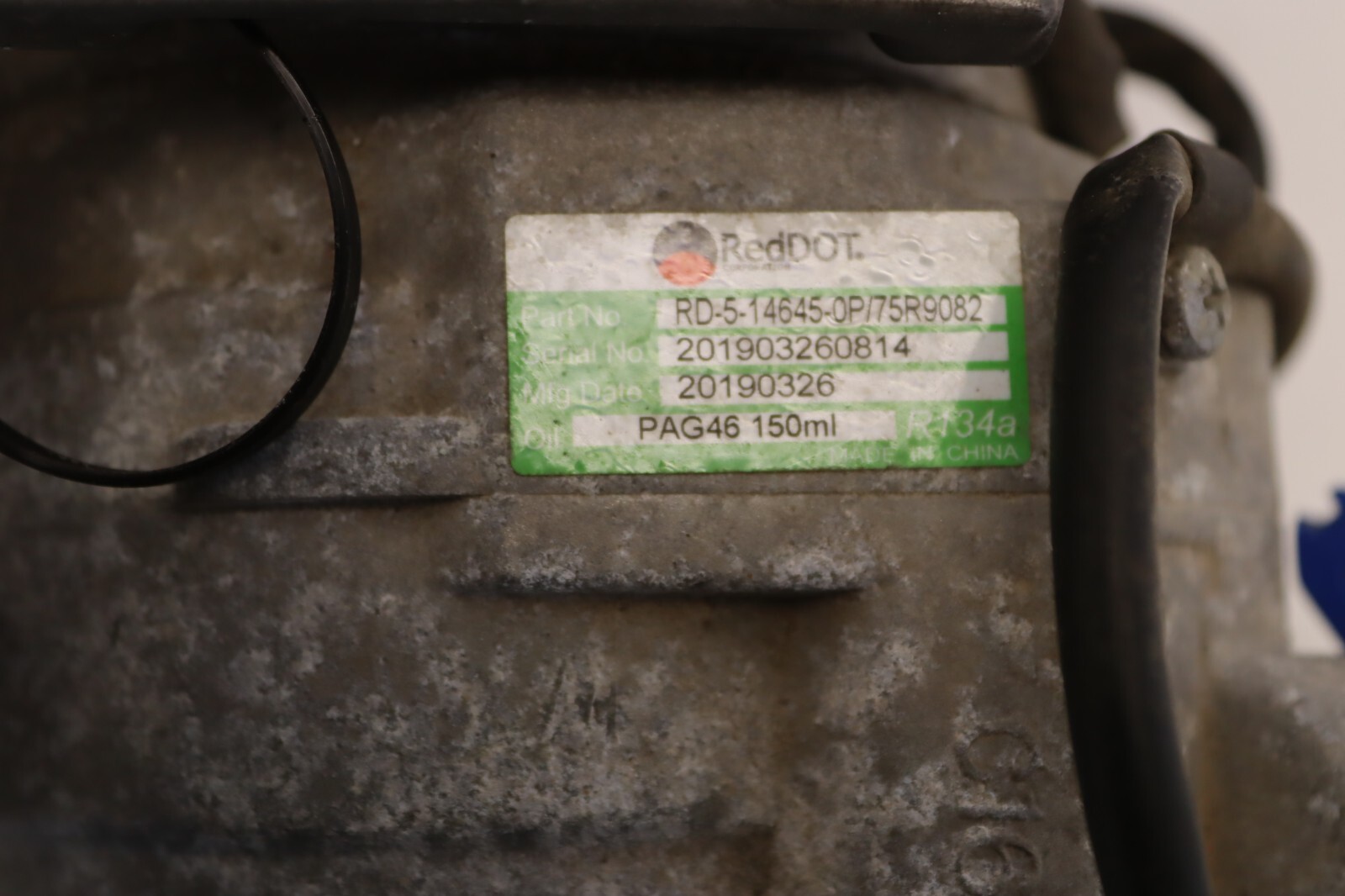 2011-2020 FREIGHTLINER CASCADIA 125 A/C AIR COMPRESSOR RED DOT 75R9082 OEM