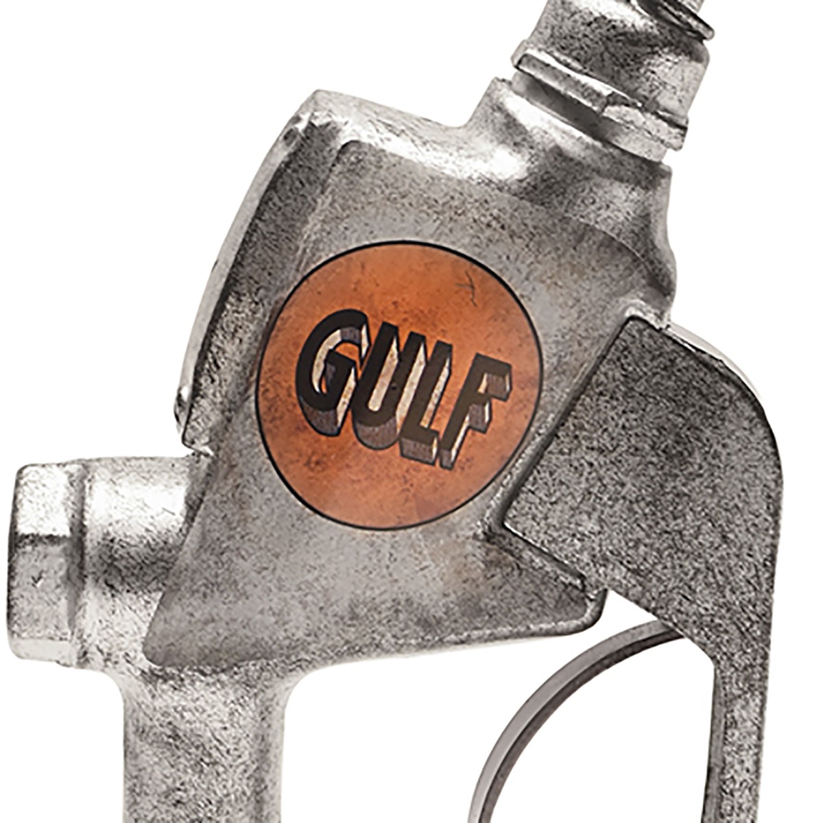 Vintage Style Petro Gulf Gas Pump Nozzle Fuel Handle Man Cave Garage Home Decor