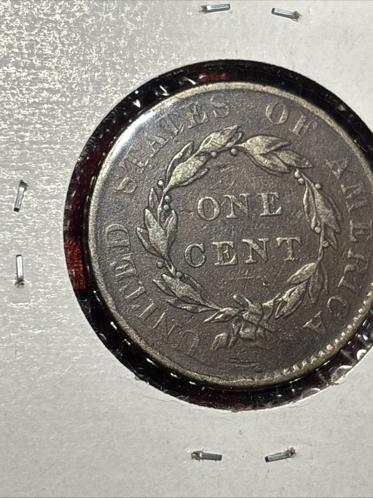 1820 1c N-12 Matron Head Large Cent