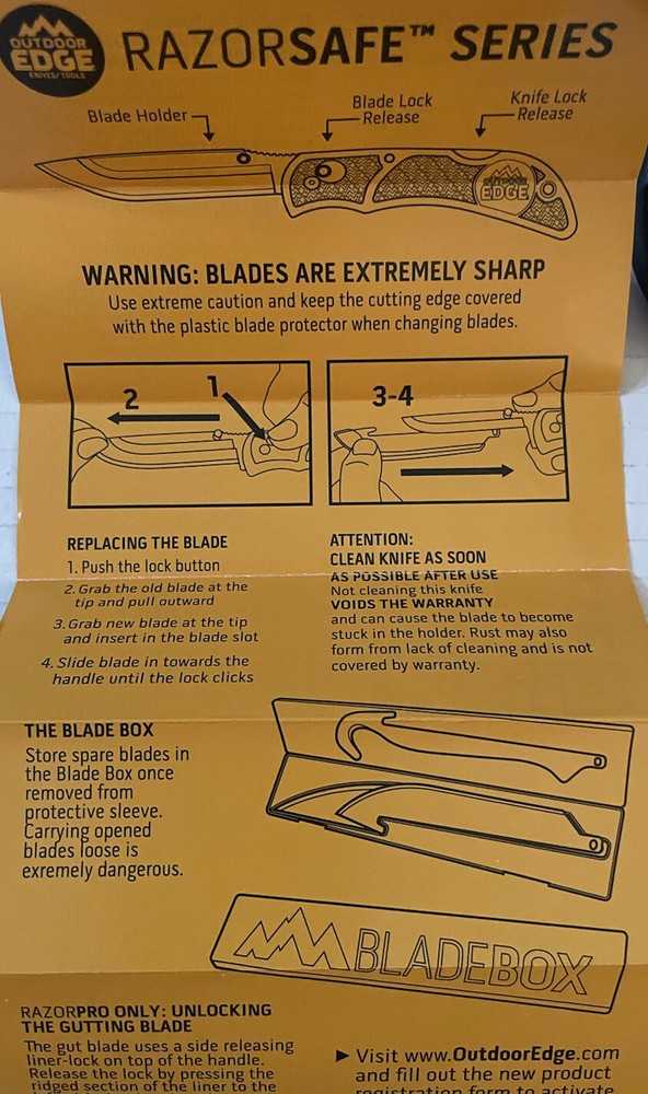 Folding Pocket Razor Knife