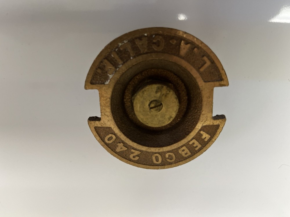 Febco 240 Half Spray Pattern All Brass Sprinkler Head