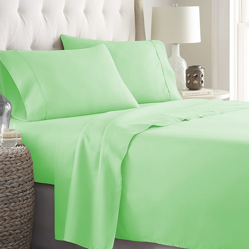 Sage Solid Bedding Sets 1000 TC OR 1200 TC Egyptian Cotton Select Item